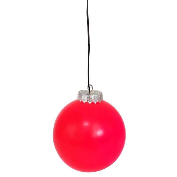 Celebrations LED Red 5 in. Hanging Decor 25058-71